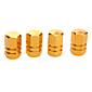 Cap decration Tire Valves pour voiture (couleurs assorties ,4-Piece)