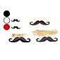 Bague Boucle d'oreille Moustache Collier et Bracelet Bijoux