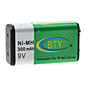 BTY 9v 300 mAh NI-MH Rechargeable Battery