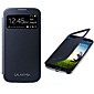 Screen Visible PU Leather Full Body Case for Samsung Galaxy S4 I9500