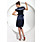  Blair Sheath/ Column V-neck Short/ Mini Cocktail/ Homecoming/ Gossip Girl Fashion Dress (FSH0031)